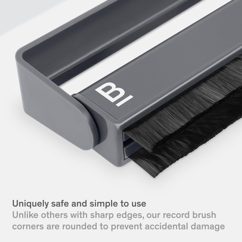 [Australia - AusPower] - Record Cleaner Kit - 2-Piece Vinyl Record Cleaning Kit Includes Vinyl Record Brush & Stylus Cleaner - Carbon Fiber Anti-Static Vinyl Brush & Stylus Brush 