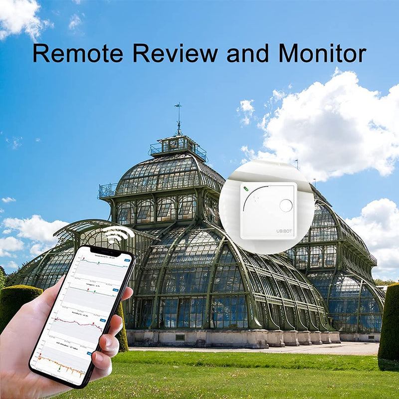 [Australia - AusPower] - UbiBot WS1 WiFi Environmental Sensor: Temp, Humidity, Light Monitoring | External Probe | Alerts, Schedule Reports & Device Sharing | Local Deployment| IFTTT & Alexa | 2.4GHz WiFi, No Hub Needed 