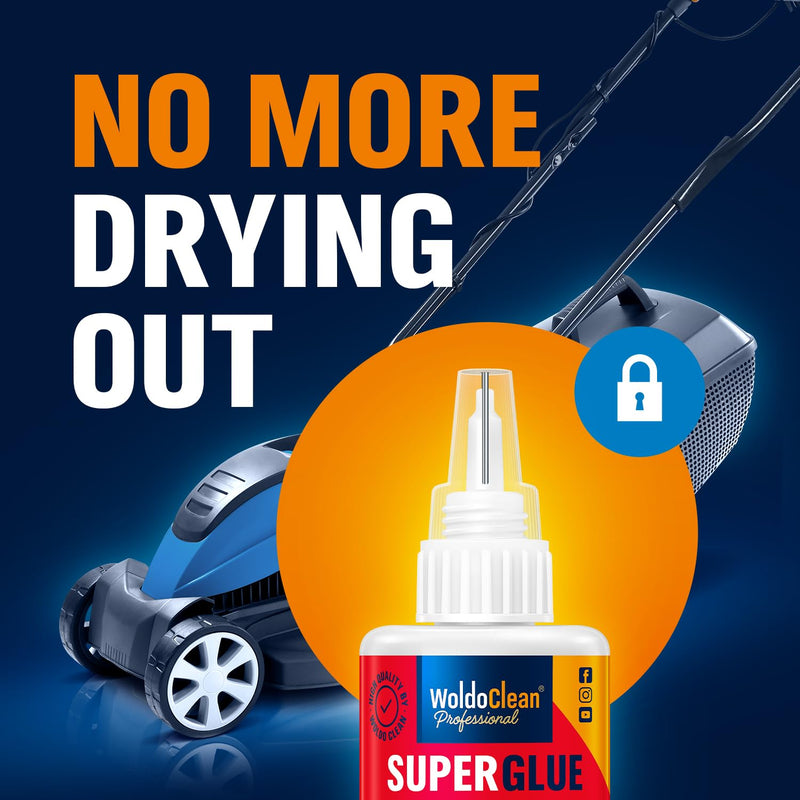 [Australia - AusPower] - Super Glue for All Purpose 25g Extra Strong - Waterproof, Heat-Resistant, Clear Glue with Precise Nozzle 