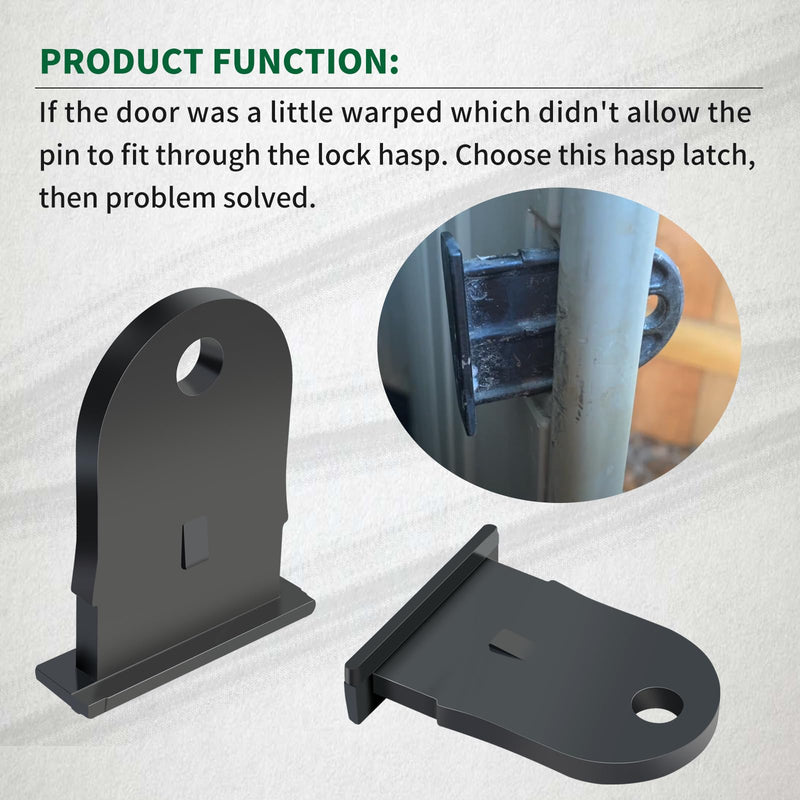 [Australia - AusPower] - Newly Upgraded Plastic Hasp Latch Fit for Rubbermaid Outdoor Resin Shed 