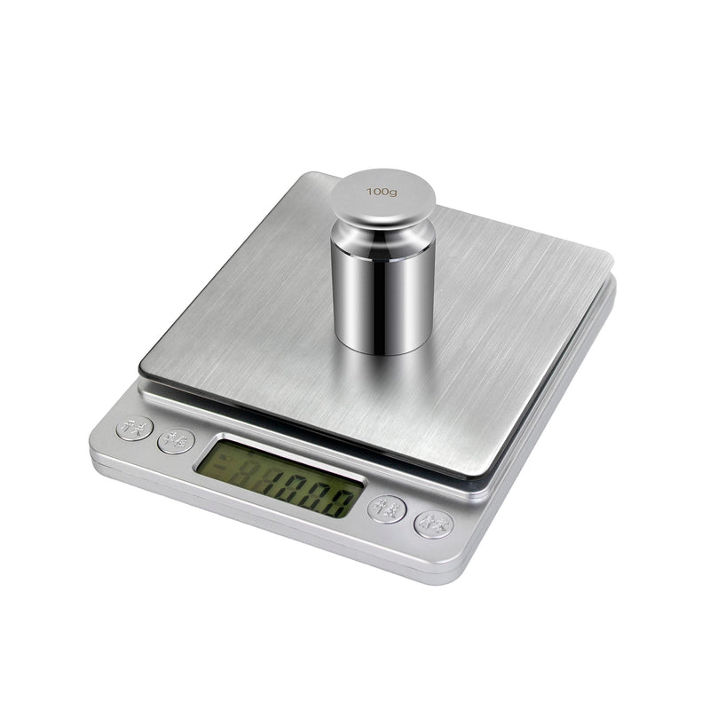 [Australia - AusPower] - HFS(R) Calibration Weight 100 Gram M2 Class Chrome Scale Balance Calibration Weight for Digital Scale, Pocket Scale 