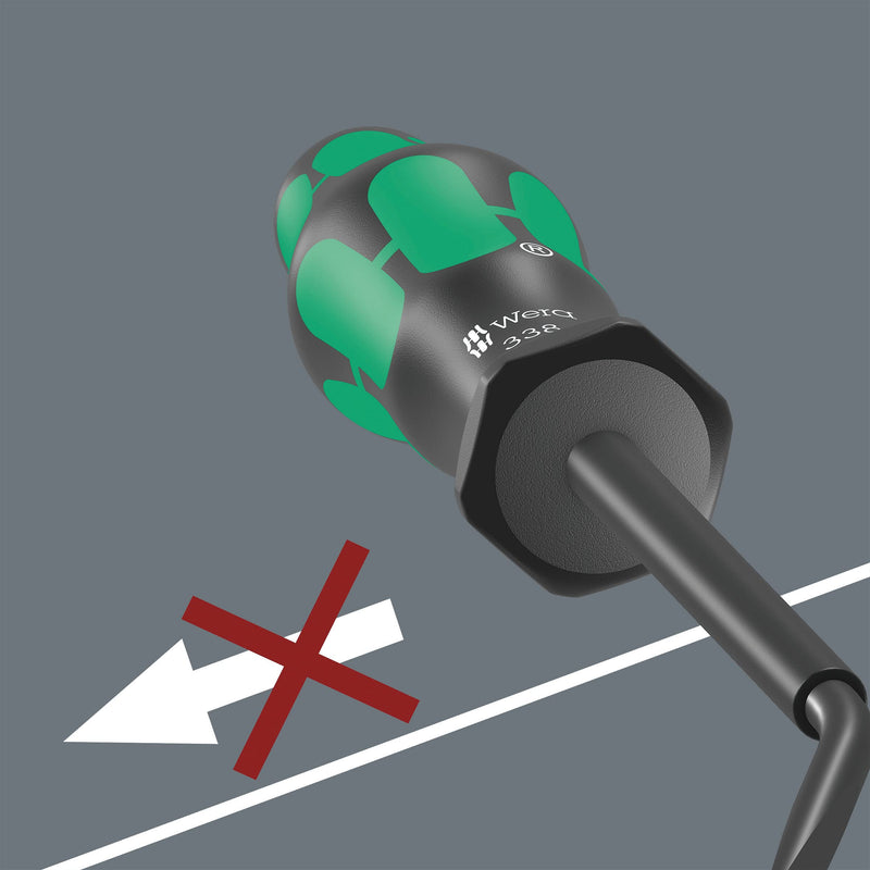 [Australia - AusPower] - Wera - 05008101001 - Actuation tool for terminal blocks, 338 Actuation tool for terminal blocks (spring cages), 0.4 x 2.5 x 81 mm 