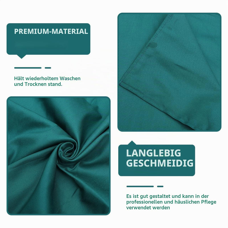 iplusmile Cotton Surgical Cloth (60 x 60 cm), Medical Cover Cloth, Green, Without Hole, Washable Cotton Cloth for Instruments, Surgery, Veterinarian and Home Care (Pack of 1)
