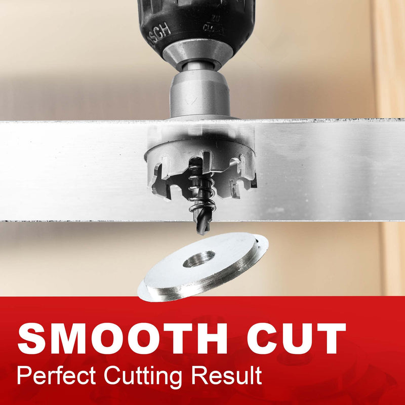 [Australia - AusPower] - EZARC Carbide Hole Saw Heavy Duty, Hole Cutter for Stainless Steel, Sheet Metal 2" 51mm 2" | 51mm Single Pack 