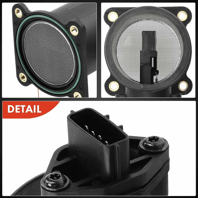 [Australia - AusPower] - A-Premium Mass Air Flow Sensor Assembly [5 Pins] Compatible with Nissan Sentra 2002-2006 L4 1.8L, Replace# 226808U301, 22680-8U301 【Rectangle Shaped Blade Connector Only】 