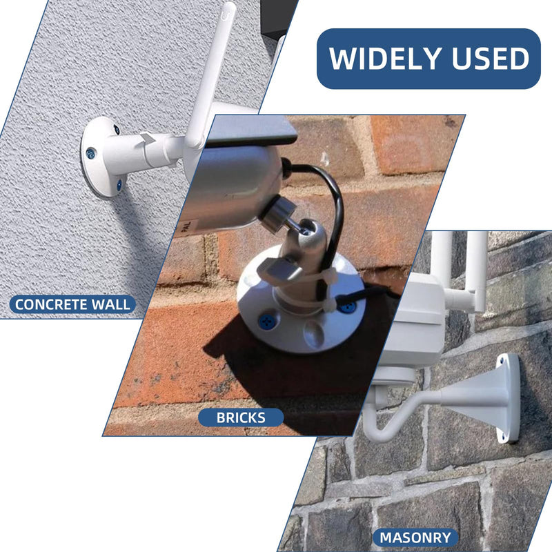 [Australia - AusPower] - 1/4" x 1-1/4" Blue Hex Head Concrete Screw Anchor Kit for Anchoring to Masonry, Block or Brick, 100 PCS 1/4" x 1-1/4" 