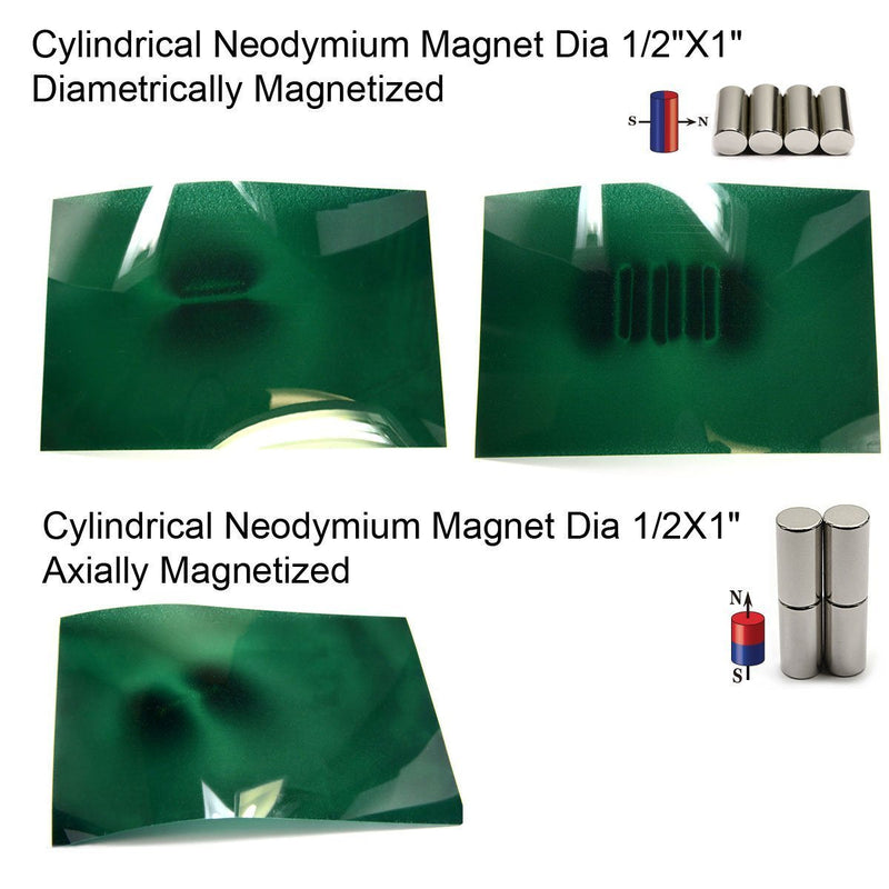 [Australia - AusPower] - Green Magnetic Viewing Film 4x6 | Cool Magnets Science Kit | Magnetic Field Detector & Visual Aid for Physics Education | Ideal for Research & Magnetism Demonstrations 4 x 6" Green Film 