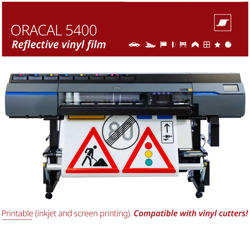ORACAL 5400 Reflective Craft Safety Vinyl - 12" x 24" Self-Adhesive Roll for Vinyl Cutters and plotters Including 12" x 24" Roll of Transfer Paper (Black Reflective 3 Rolls) 12" x 24" (3 rolls) Black