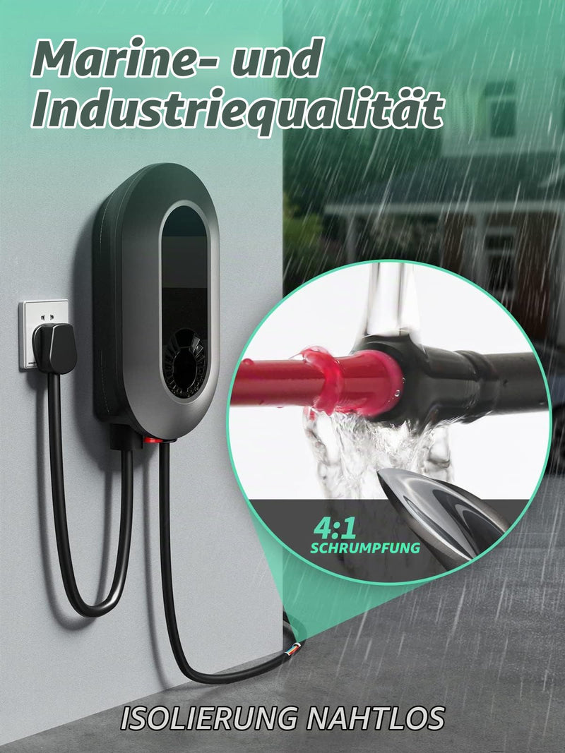 4:1 Heat Shrink Tubing - Diameter 12 mm & 1.5 m Length, Heat Shrink Tube Sold by the Metre, Waterproof, Insulating Tape, and Cable Connecting Heat Shrink Tubing, 5 Diameter Options (Black) Ø12mm & 1.5m