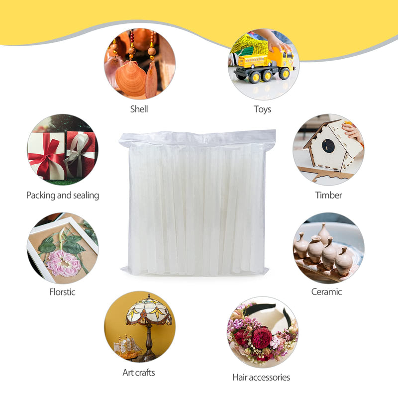 [Australia - AusPower] - Krightlink 30 Mini Hot Glue Sticks, 4" and 0.27 Hot Melt Glue Sticks Diameter Compatible with Most Mini Glue Guns for DIY Craft Projects, Scrapbooking DIY, Home Repair 
