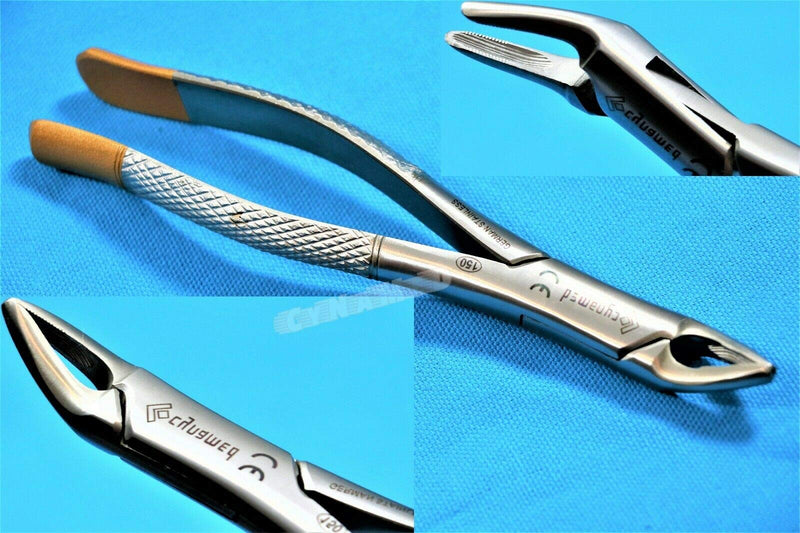 [Australia - AusPower] - New Heavy Duty Premium German Dental Extracting Extraction Forceps No 150 Dental Instruments Extracting Forceps 