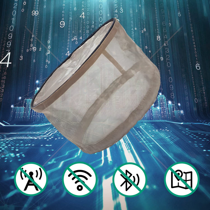 Smart Meter Cover, Smart Meter Guard Electric Meter Cover Block 5G Meter Cover, Adjustable Bottom Faraday Cage Protection Cover