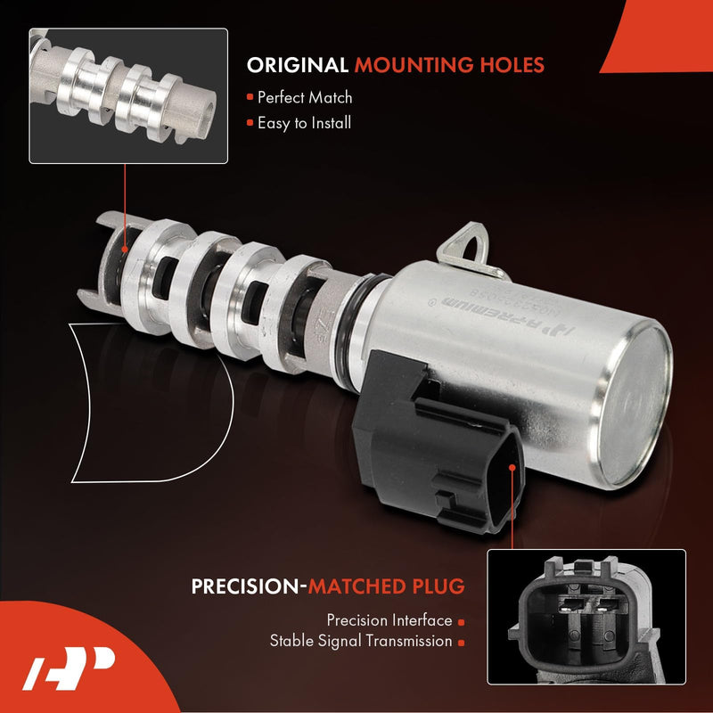 [Australia - AusPower] - A-Premium 2-PC Left and Right Engine Variable Valve Timing (VVT) Solenoid Compatible with Nissan Altima 2007-2014, Murano 2009-2015, Pathfinder 2013-2013, Maxima & Infiniti QX60 2014-2016, JX35, 3.5L 
