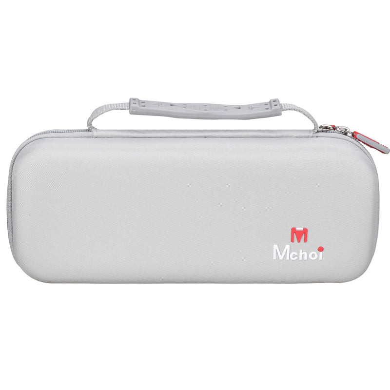 [Australia - AusPower] - Mchoi Stethoscope Case Compatible with 3M Littmann Classic III, Lightweight II S.E, MDF Acoustica Deluxe Stethoscope, Extra Room for Medical Scissors EMT Trauma Shears and Accessories (Grey, Medium) Grey 