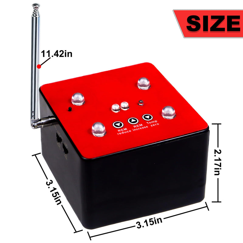 Professional Ghost Hunting Equipment : Precise EMF & Temp - Deviation Detectors. Perfect for Dedicated Paranormal Seekers. Ghostlight Included.