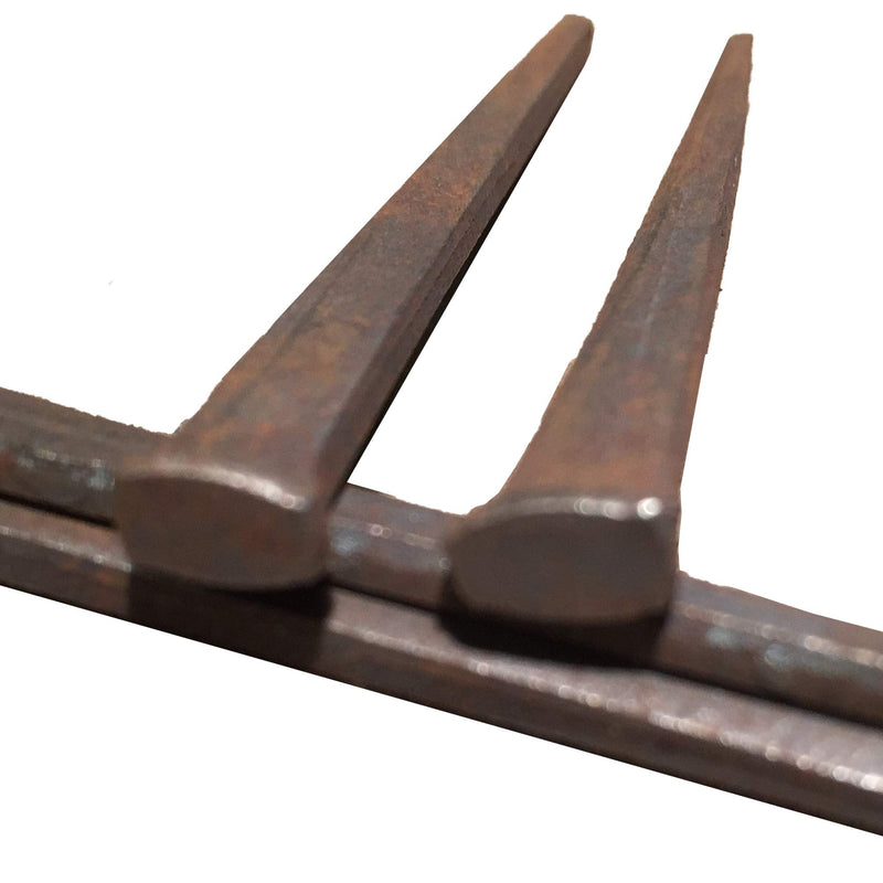[Australia - AusPower] - 2.25" - (1 lb) Antique Style - Cut Flooring Nails - Authentic Rectangular Head - Great for Historic Preservation or just Wanting That Old World Look (1 lb) 