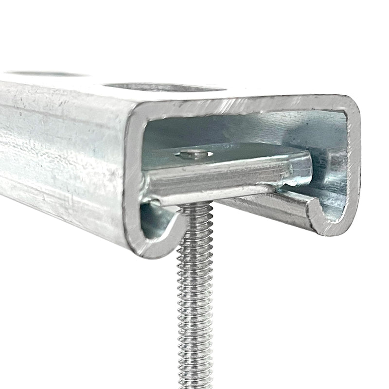 [Australia - AusPower] - 1/2-13 No Spring Nuts, Strut Channel Nuts with Zinc Electroplate Finish, without Spring Nuts for Use with Strut Channel (10 Pack) 1/2-13 Without/No Spring 