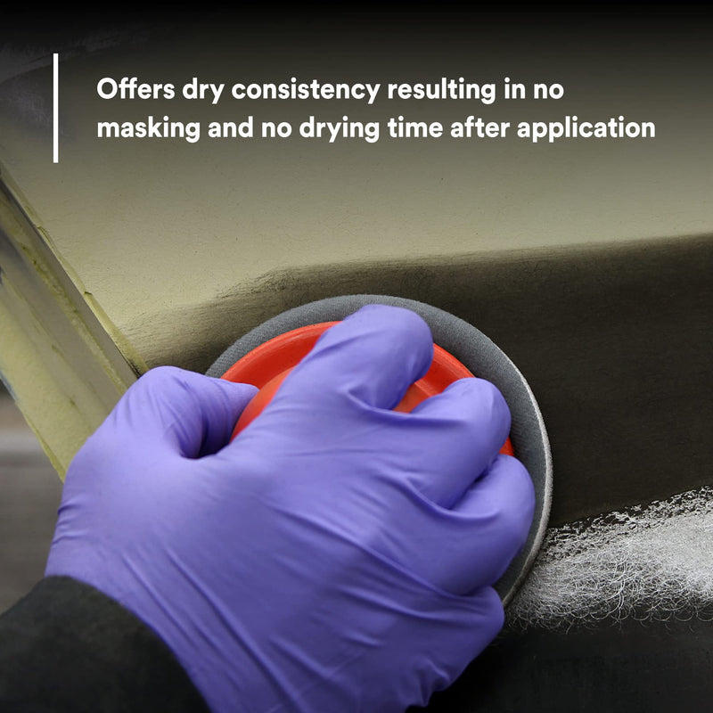 [Australia - AusPower] - 3M Dry Guide Coat Kit 05861, Carbon Black Powder, No Ripples, No Masking, 1.75 oz (50 g) Cartridge and Applicator Kit 