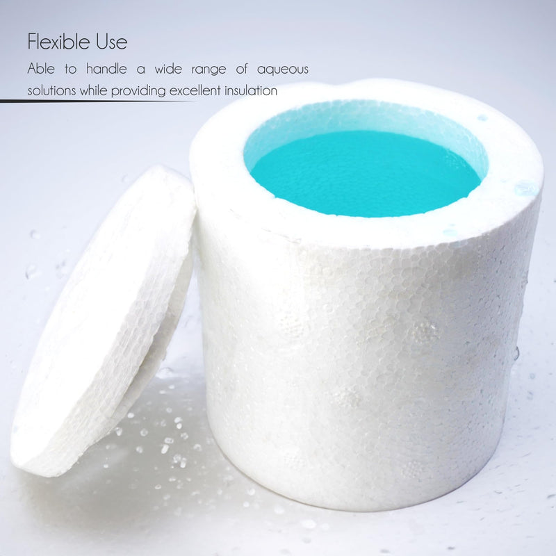 [Australia - AusPower] - Eisco - Polystyrene Cup Calorimeter with Lid for Simple and Effective Calorimetry - Economical Design for Measuring Heat of Reaction - STEM, Chemistry, and Classroom Use 