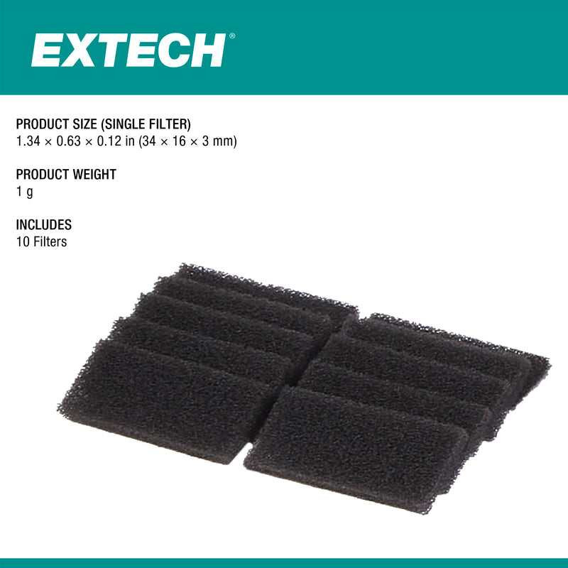 [Australia - AusPower] - Extech IAQ320-FILTER Replacement Inlet Filter for IAQ320 