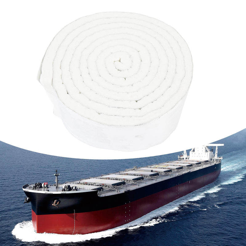 Thermal Insulation Tape Heatproof Aluminum Foil Pipe Wrap Insulation Roll High Durability Self Adhesive for Auto Parts Home Repairs Marine RV 3.94in X 0.47in X 10.82Ft