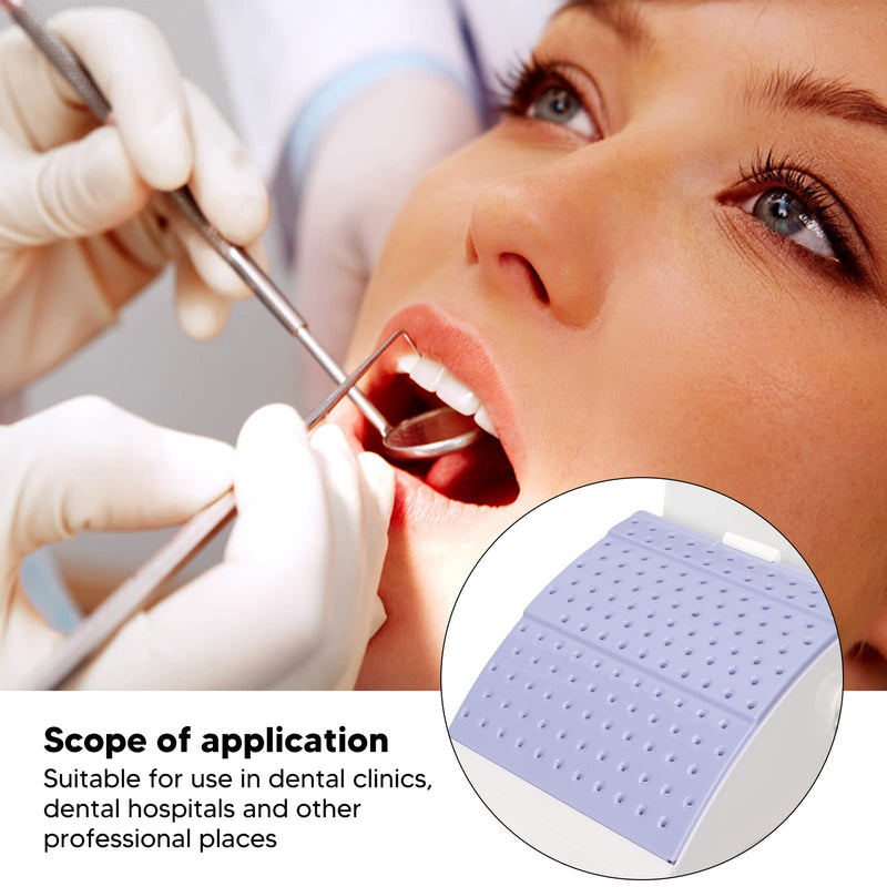 [Australia - AusPower] - Dental Burs Case, 142 Holes, High Low Speed Case, Dental Burs Cleaning Box for Dental Disinfection and Oral Care, Travel Accessories, Dustproof, Environmentally Friendly Dental Bur Holder 