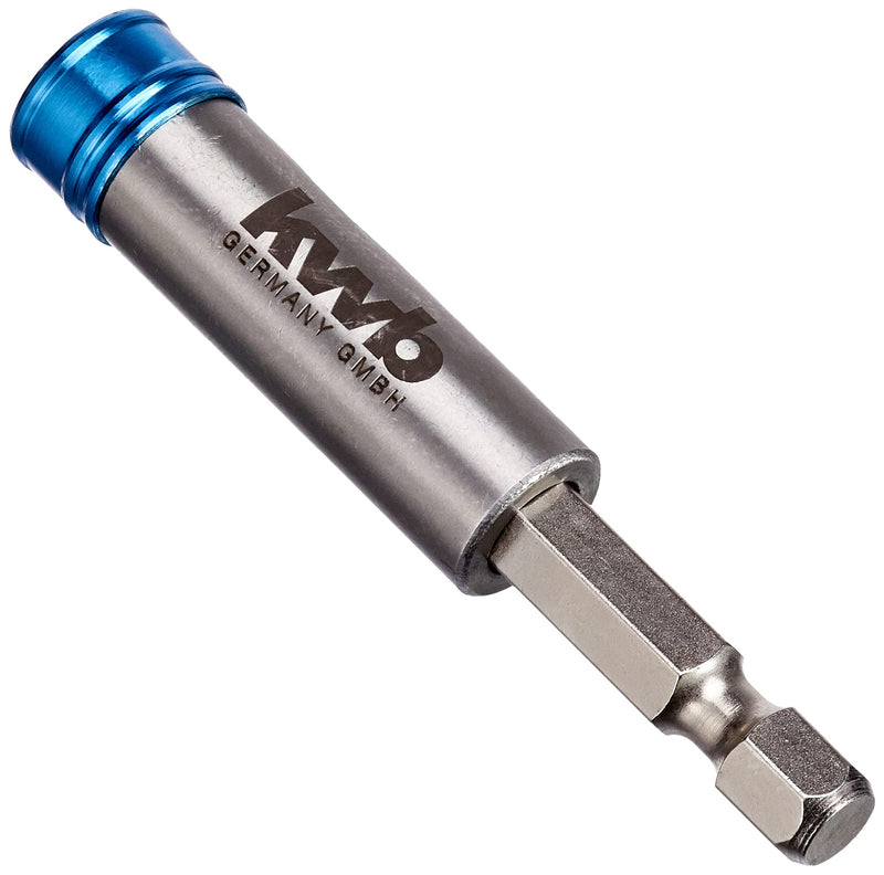 kwb One-Touch Magnetic Quick Change Bit Holder with Automatic Bit Release - 1/4'' Hex Shank, 65mm Length (Pack of 2) One-Touch Bit Holder (2-Pack)