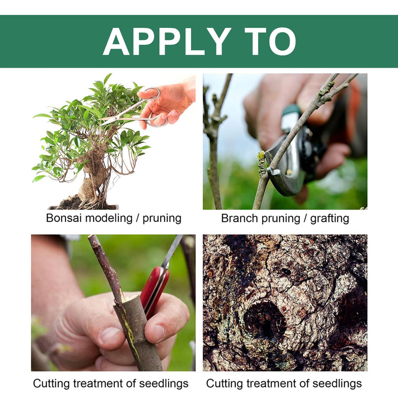 [Australia - AusPower] - Tree Wound Sealer,Tree Wound Pruning Sealer,Bonsai Tree Pruning Sealer, Tree Wound Sealer Healing Cream,Plant Grafting Paste Smear Tree Repair Ointment Agent Repair(1Pcs) 