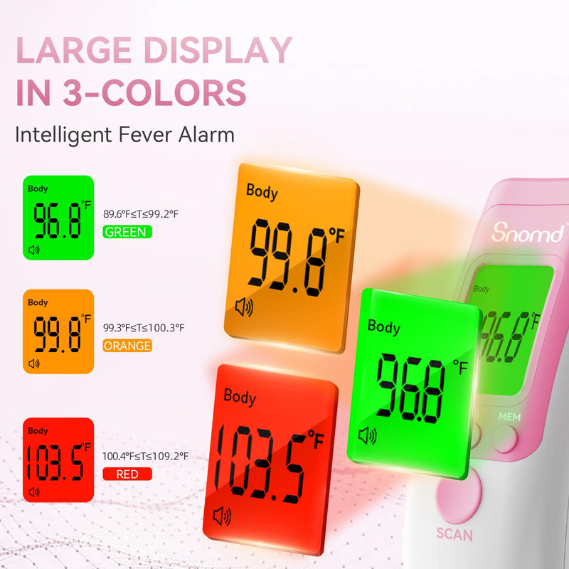 [Australia - AusPower] - [Value Bundle] Snomd Digital Thermometer JXB-301 & Snomd Digital Thermometer for Adults and Kids JXB-183 
