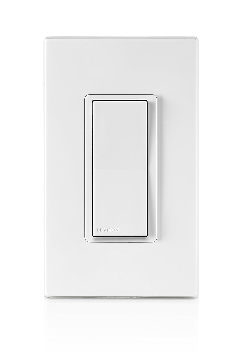 Leviton Decora Smart Switch with Z-Wave Technology, DZ15S-R52, White with Ivory and Light Almond Faceplates