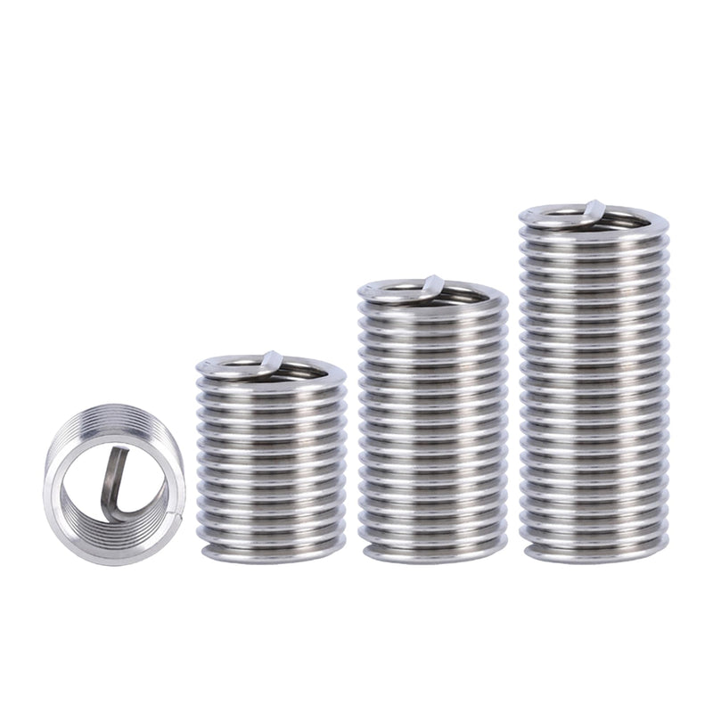 XunLiu 20pcs 3/4"-10UNC-3D Wire Thread Insert 304 Stainless Steel | Stripped Thread Repair & Reinforcement for Aluminum, Plastic, Wood & Soft Metals ，Wear-Resistant, Corrosion-Proof 20