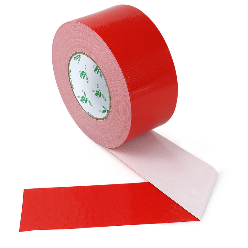BOMEI PACK Duct Tape red Industrial Grade 2.36 inches x 60 Yards (179 ft), 9 Mil Heavy-Duty, Waterproof, UV Resistant for Crafts & Home Improvement