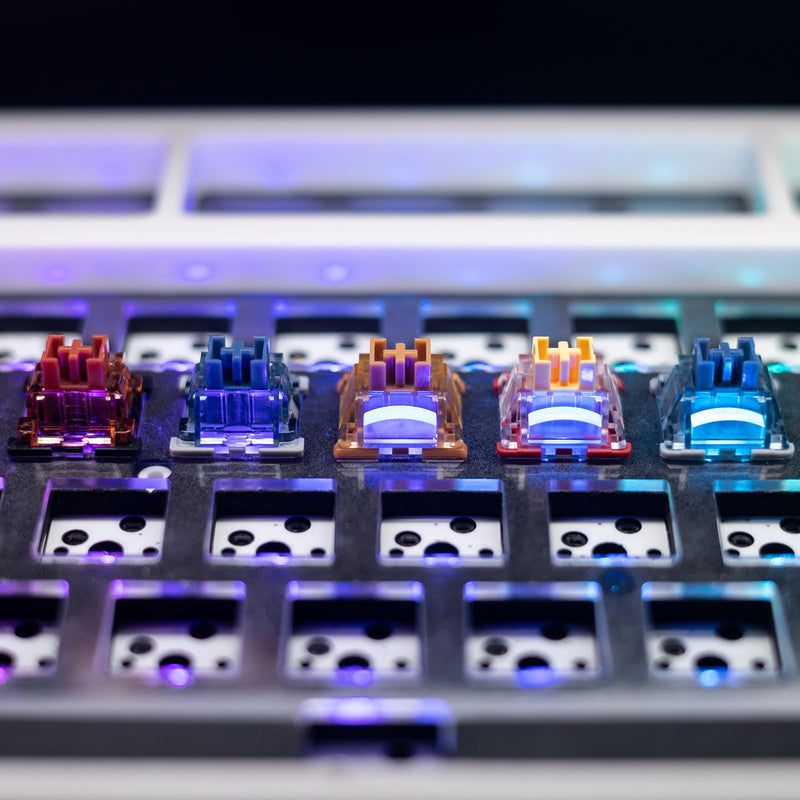 [Australia - AusPower] - GK GAMAKAY Pegasus Tactile Silent Keyboard Switch with LED Diffuser for Backlit Mechanical Keyboard 5 Pin Pre-lubed Switches for DIY (Pegasus V2 Switch-70Pcs) Pegasus V2 Switch-70Pcs 