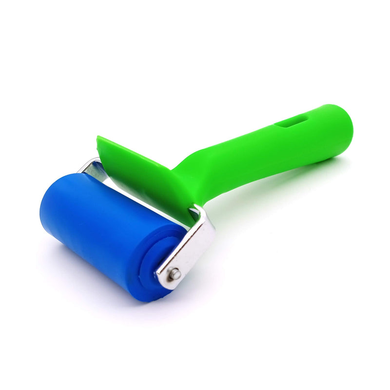 LifeGrip Rubber Brayer Roller - 2 inch/5 cm Wide - Ideal for Car Sound Deadening, Mats, Deadener Insulation, Construction, Masonry, Stamping, Anti Slip/Skid, Wallpaper Installation…