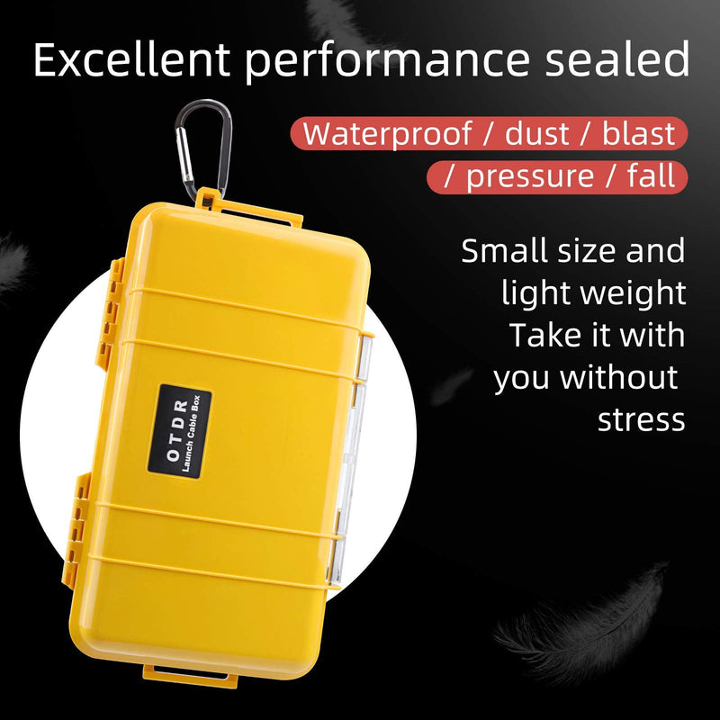 Fiber Optic Test Tool SC/UPC-SC/APC SM（9/125） OTDR Launch Cable Box Extension Cord OTDR Dead Zone Eliminator