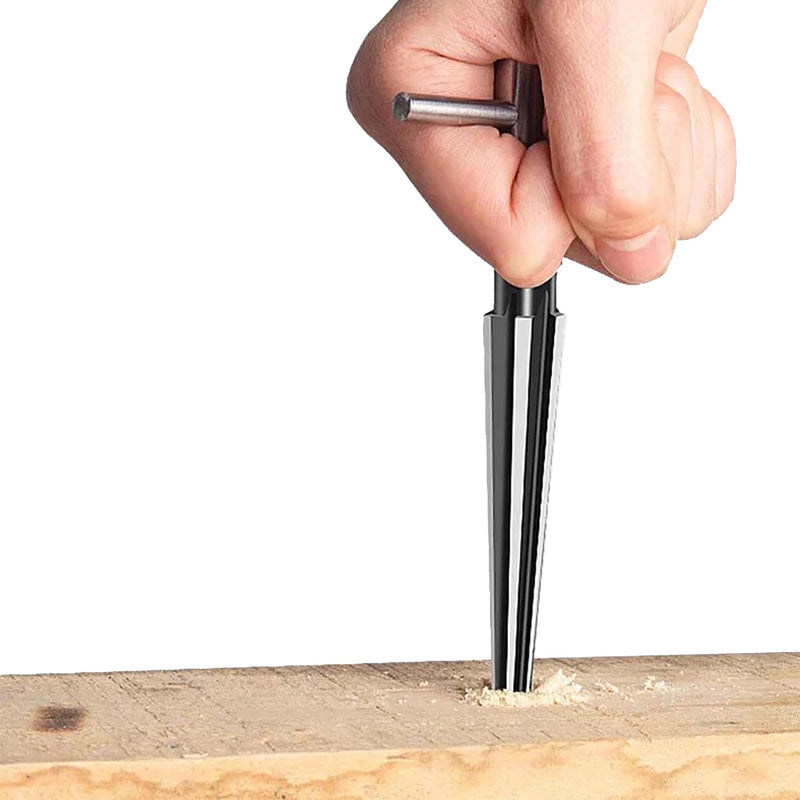 [Australia - AusPower] - 2 x Conical Reamer, Hand Reamer, Taper Reamer, for Chamfers and End Pins, for Drilling Hole 3-13 mm and 5-16 mm 
