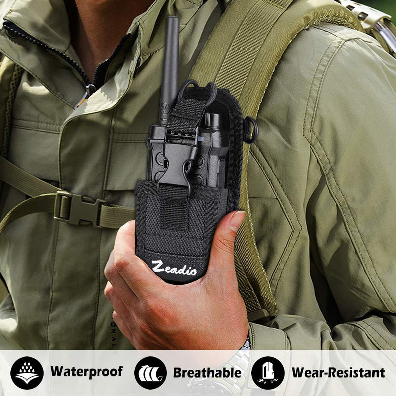 [Australia - AusPower] - Zeadio Multi-Function Pouch Case Holder for GPS Phone Two Way Radio (ZNC-D, Pack of 1) 