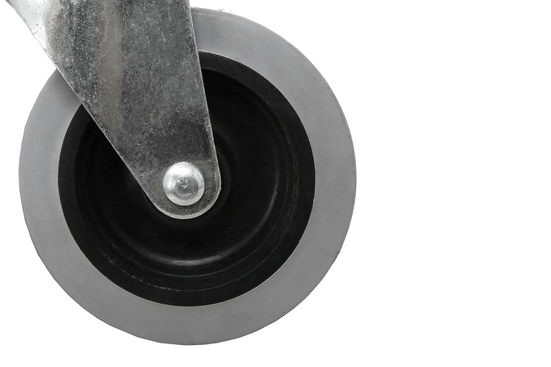 [Australia - AusPower] - Shepherd Hardware 9807 3-Inch Swivel Stem Caster, Rubber Wheel, 7/16-Inch Stem Diameter, 175-lb Load Capacity 3 Inch 