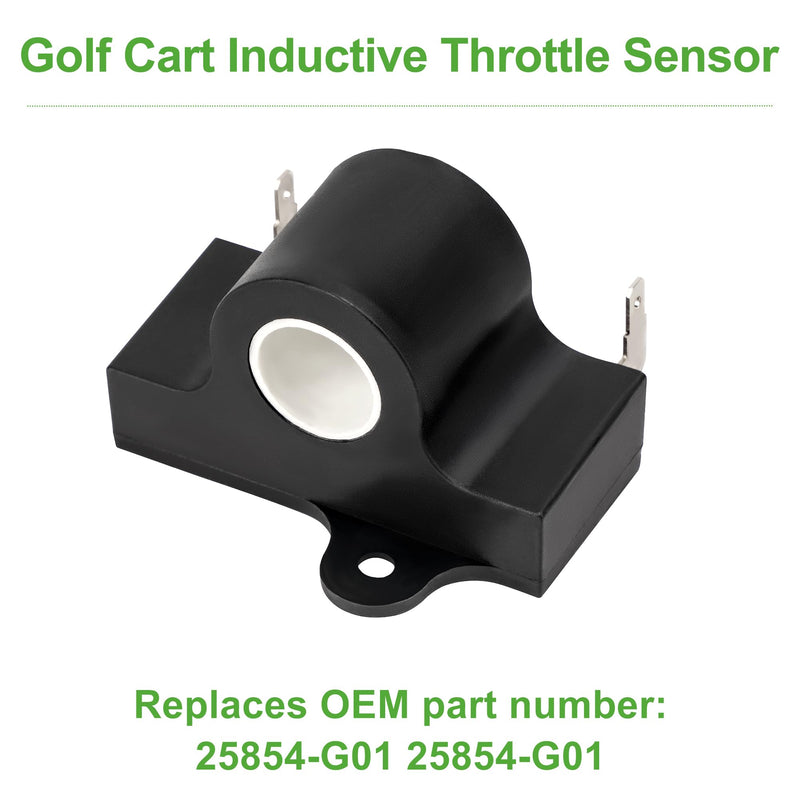 10L0L Golf Cart Inductive Throttle Sensor for EZGO TXT Medalist Electric 1994 & Up Golf Carts Replaces 25854G01 25854-G01