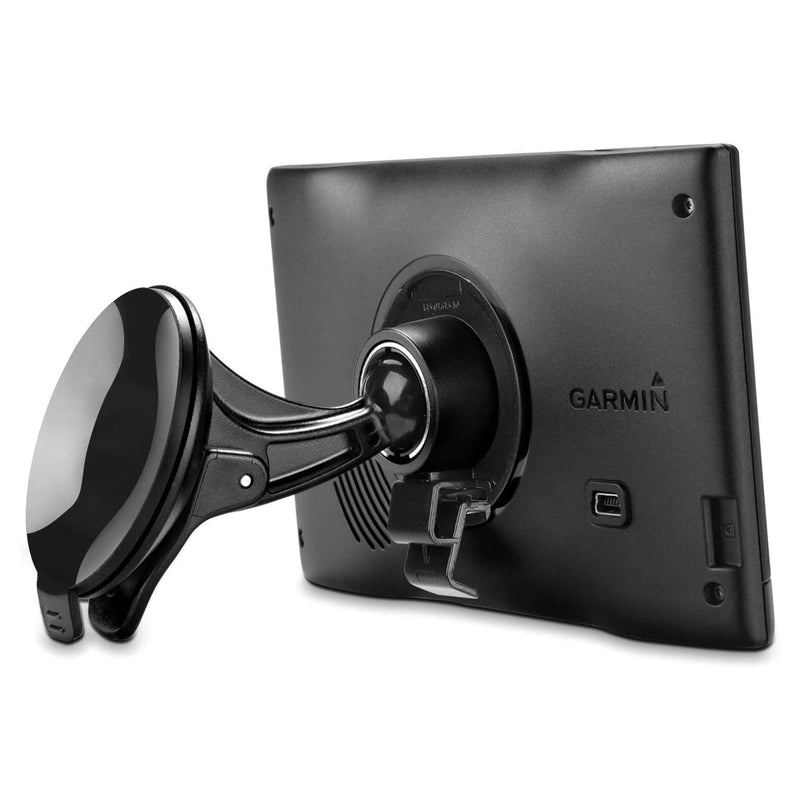 [Australia - AusPower] - GPS Windshield Mount Holder for Garmin Nuvi Drive Drivesmart Series with 17mm Swivel Ball Mounting Pattern, Garmin Suction Cup Mount Black 