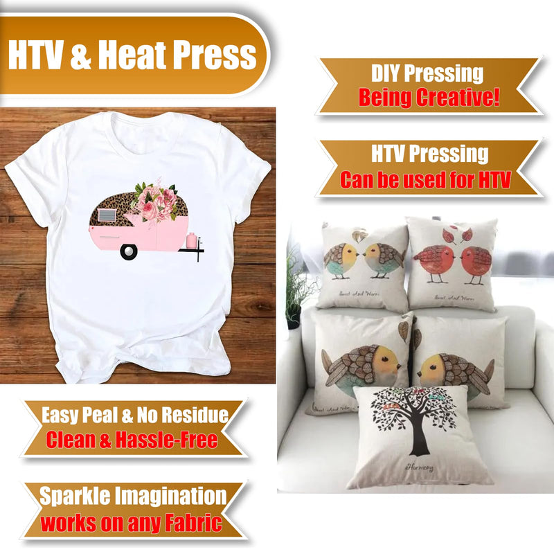 [Australia - AusPower] - Heat Tape Adhesive Heat Resistant Transfer High Temperature Tape Heat Vinyl Thermal Sublimation Press Tape No Residue for Electronics Soldering Circuit Board (10mm 108ft 3Rolls) 10mm 108ft 3Rolls 