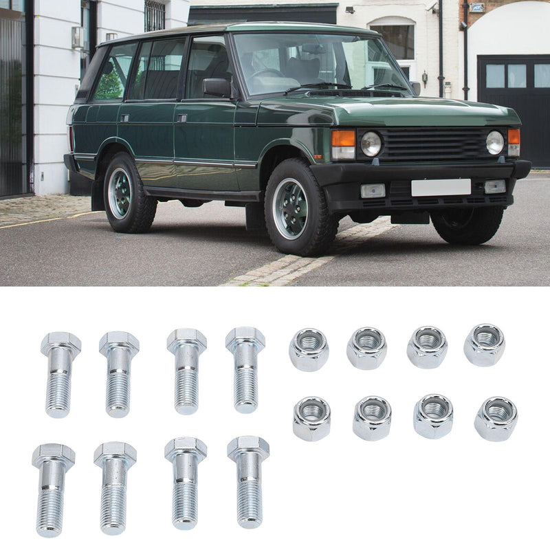 [Australia - AusPower] - Driveshaft Nut and Bolts Kit, Front Metal Propshaft Set, Compatible with Discovery 2 TD5 V8, Classic 1986-1994, P38 
