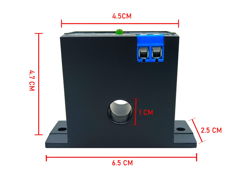 [Australia - AusPower] - Current Sensing Relay AC Current Sensing Switch 0-50A Normally Closed Current Sensor Monitoring Relay (N50) Normally Open 50A 