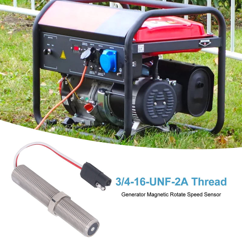 [Australia - AusPower] - Proximity Sensor Switch Inductive AC 30V 3/4-16-UNF 2A Thread Detection Probe for RPM Speed Generator Motor Rotation Test 