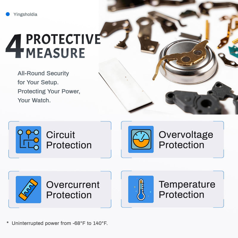 Replacement for Model 295-76/295-7600 | Manufactured in 2026 | Citizen Eco-Drive Sealed Capacitor