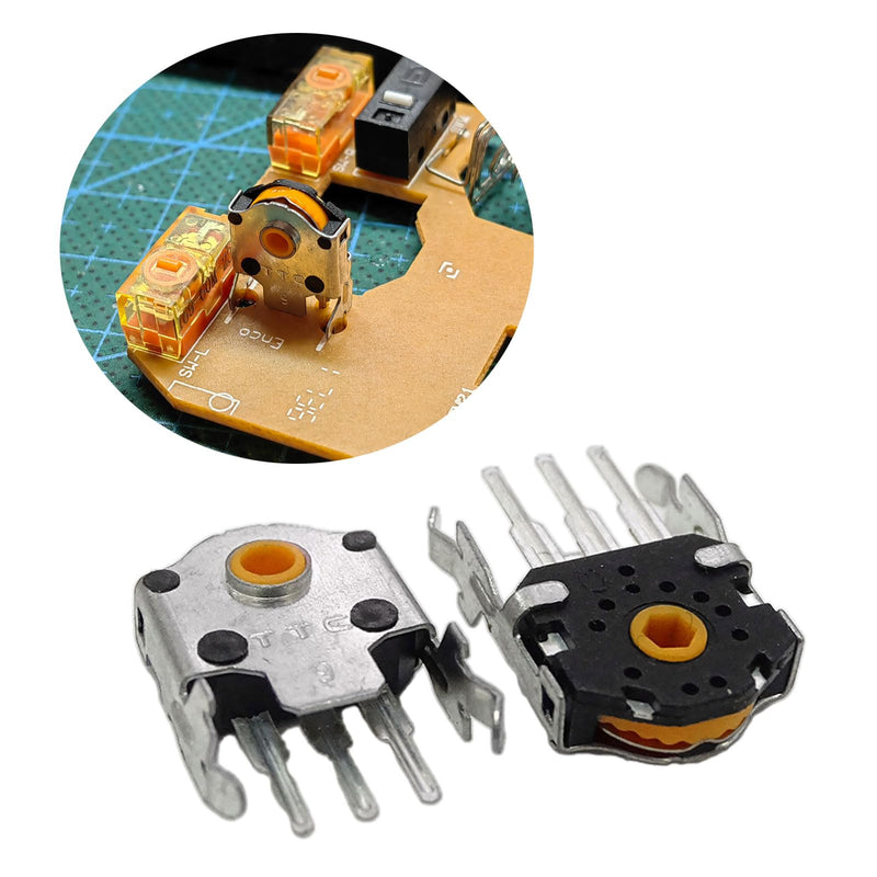 [Australia - AusPower] - Original TTC 9mm Silver Gold Green Redness Cores Mouse Encoders Wheel Decoders Mouse Switches for G403 G603 G703 Mouse 