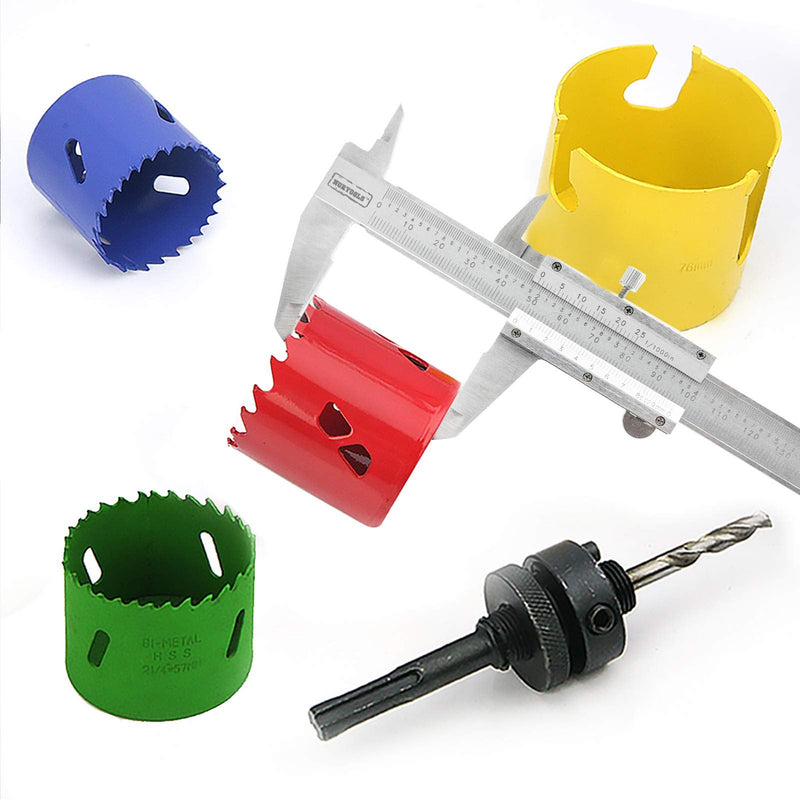 [Australia - AusPower] - NORTOOLS Professional Stainless Steel Vernier Caliper for Inside, Outer, Depth and Step Measurements, 6 Inch/150 mm/0.001"/0.02 mm - Strictly QC PC for PC Einheitsgröße Set 3 