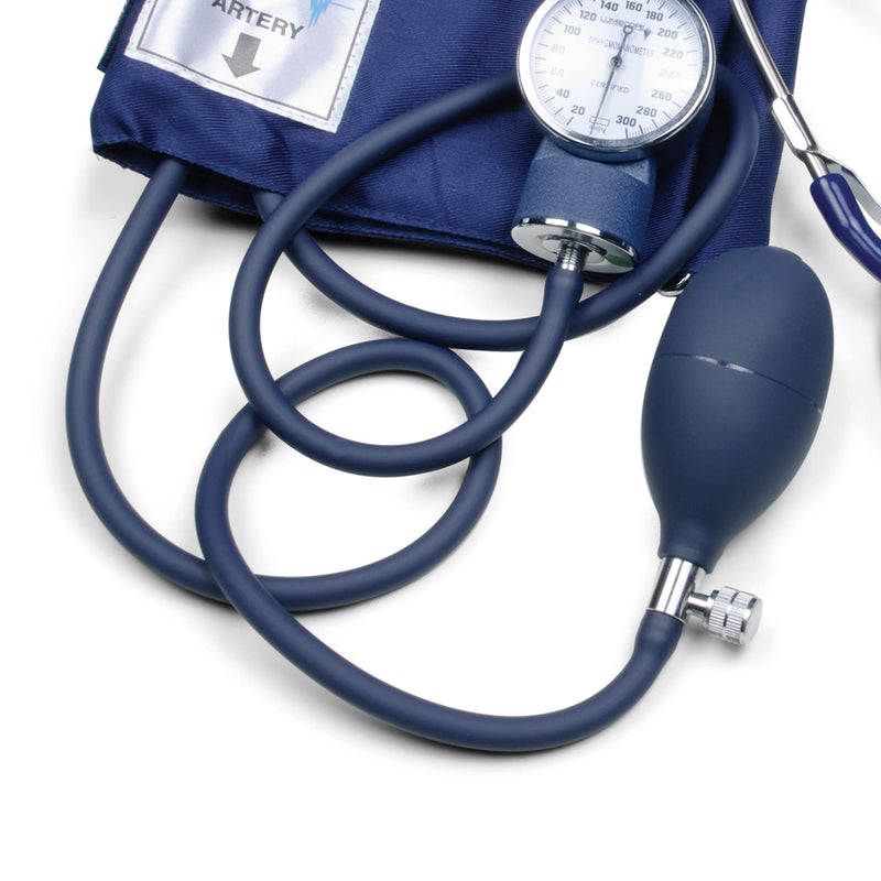 [Australia - AusPower] - Graham-Field 100-019LA Lumiscope Blood Pressure Kit with Aneroid Sphygmomanometer and Stethoscope, Large Adult Cuff 