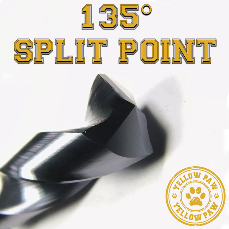 [Australia - AusPower] - 5/8 Inch Drill Bit for Metal - Industrial Grade M35 Cobalt Titanium Aluminum Nitrite - 5/8" Diameter & Total Length of 6" with Working Length of 3" Easily Drill Into Metal, Steel, & Aluminum 5/8" 1 