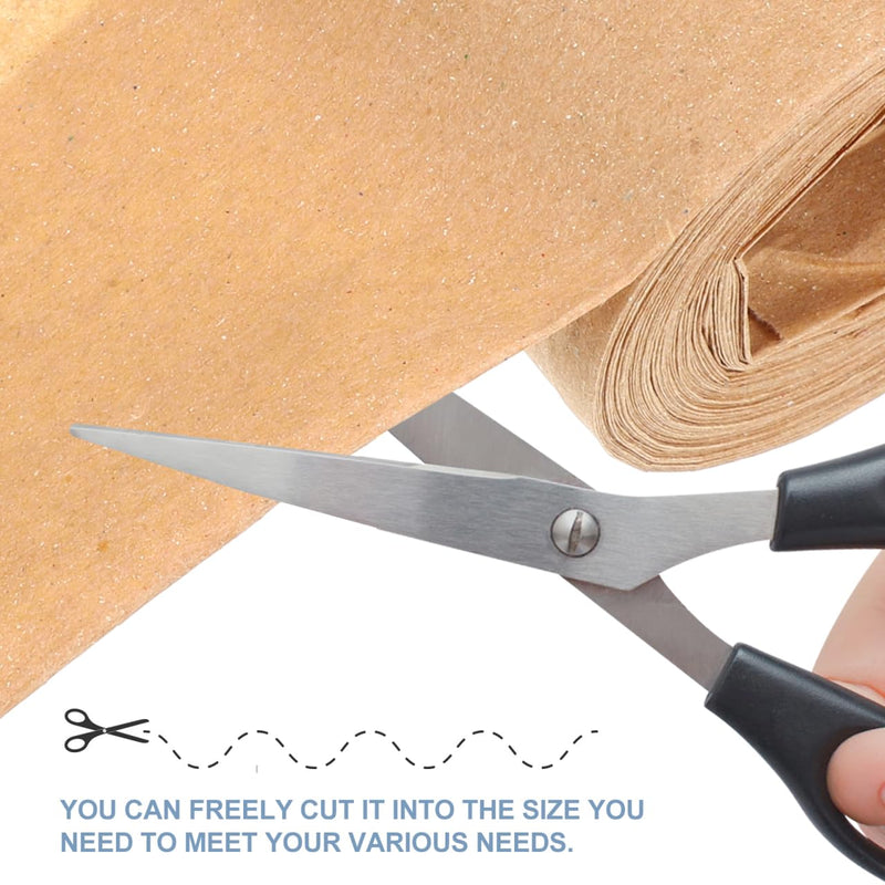 DECHOUS Pre-Taped Masking Paper for Painting, Automotive Paint Protection Roll, Adhesive Drape Paper for Car, Home, Furniture Covering